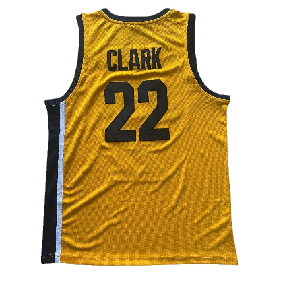 #22 Caitlin Clark Iowa Basketball Jersey Embroidery