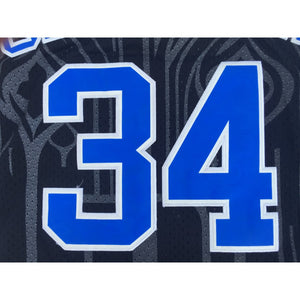 Duke #34 Wendell Carter Black Embroidered Basketball Jersey