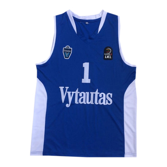 LaMelo Ball #1 LiAngelo Ball #3 Lithuania Vytautas Jersey Ball Brothers Blue Color