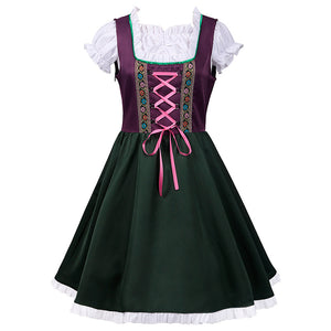 Dirndl Dress Bavarian German Traditional Oktoberfest Clothing for Women and Men
