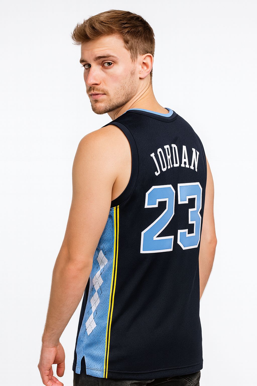 Michael Jordan North Carolina Tar Heels College #23 Basketball Jersey Black Color