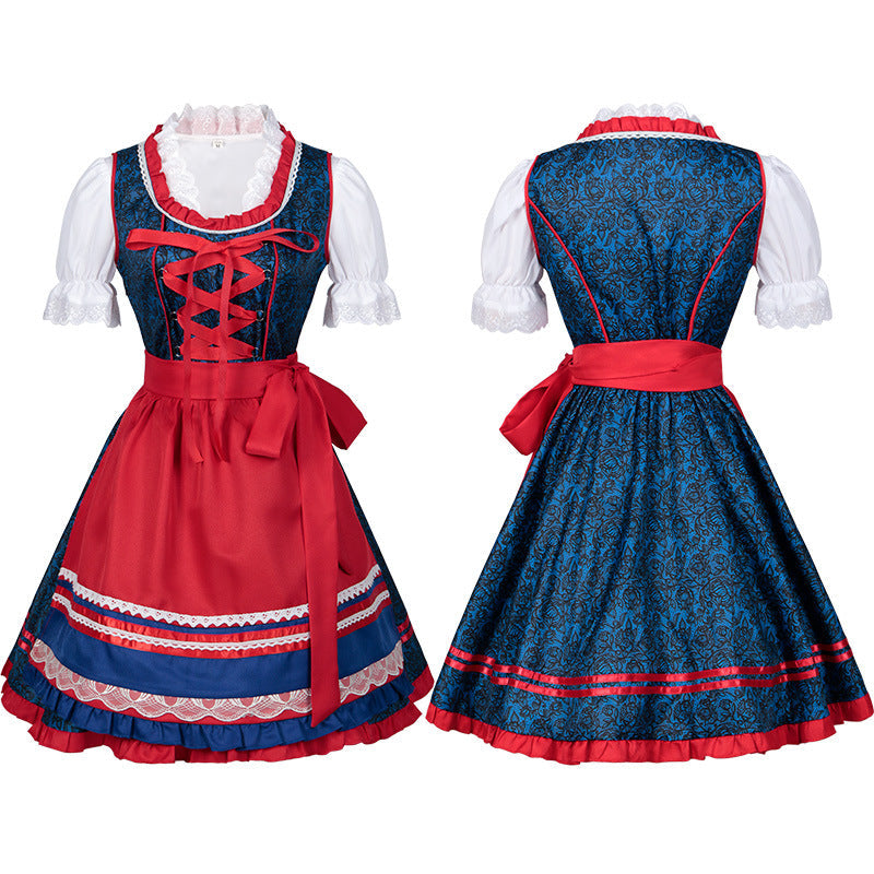 Dirndl Dress Bavarian German Traditional Oktoberfest Clothing for Women and Men