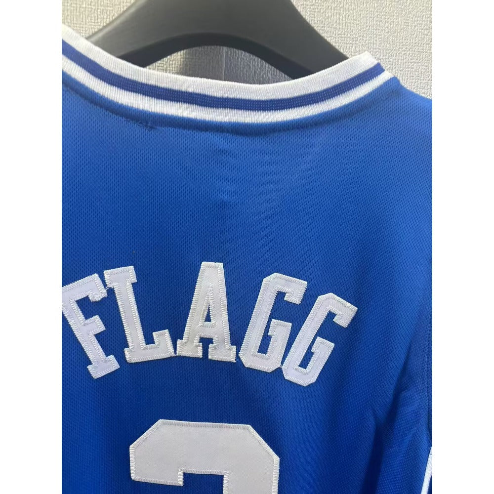 Cooper Flagg #2 Duke College Basketball Jersey - Blue Embroidery