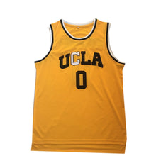 Load image into Gallery viewer, Customized UCLA RUSSELL WESTBROOK 0 COLLEGE BASKETBALL JERSEY Yellow