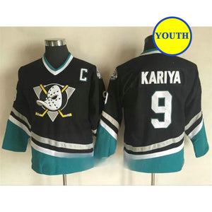 Custom Children Size Ice Hockey Jersey Boston Colorado Capital Penguin Duck for Youth