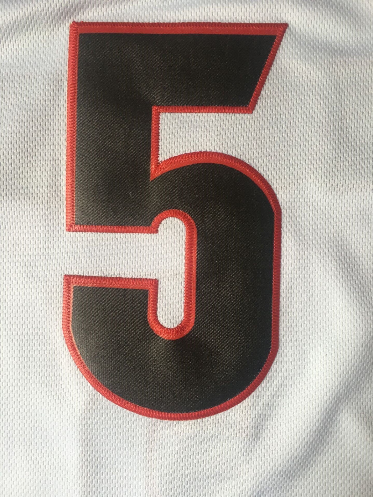 Anthony Edwards #5 University of Georgia Basketball Jersey College - White