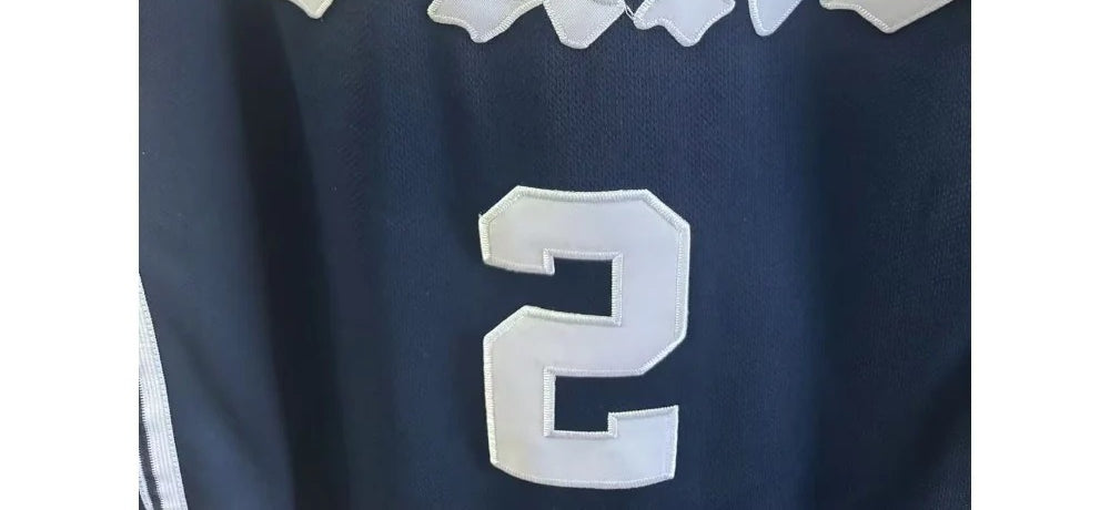 Custom Cooper Flagg #2 College Basketball Jersey - Dark Blue Embroidery