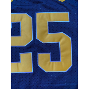 Juwan Howard #25 Michigan Fab Five Basketball Jersey  Jerseys Dark Blue