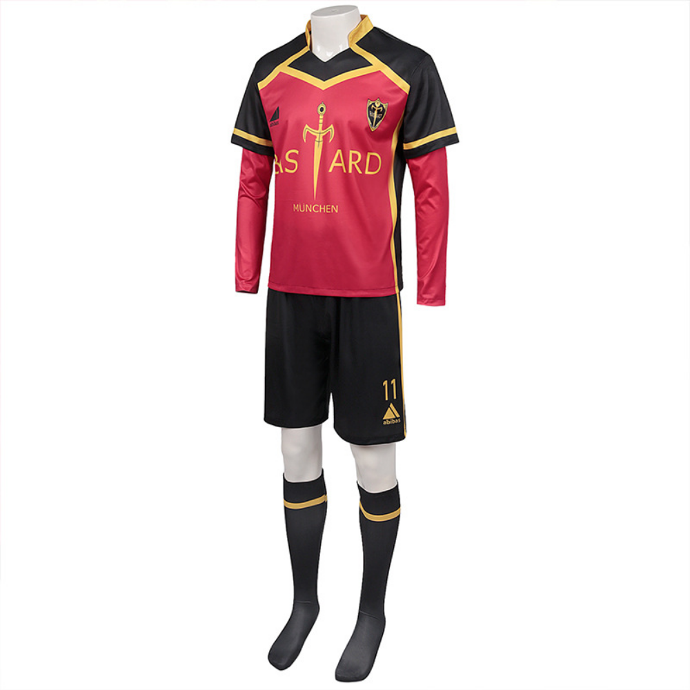 BLUE LOCK Jersey 4 5 7 8 11 13 14 Isagi Yoichi Bachira Meguru Chigiri Hyoma Team Cosplay Costume Jerseys Set Asia Size