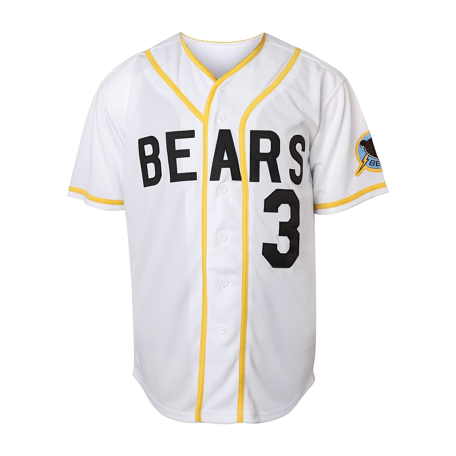 The Bad News Bears #3 Kelly Leak Baseball Jersey movie jerseys buymoviejerseys.com