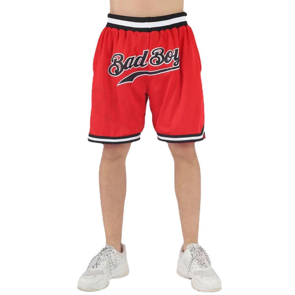 Customized Embroidery Personalized Mesh Basketball Pants Sweatpants Your Name Your Number Shorts