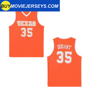 Customize Kevin Durant #35 Texas University Basketball Jersey College
