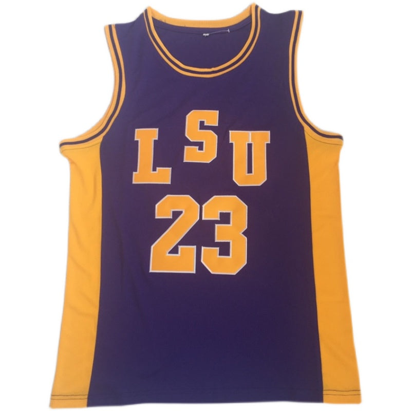 Pete Maravich #23 LSU Louisiana State University College Throwback Jersey