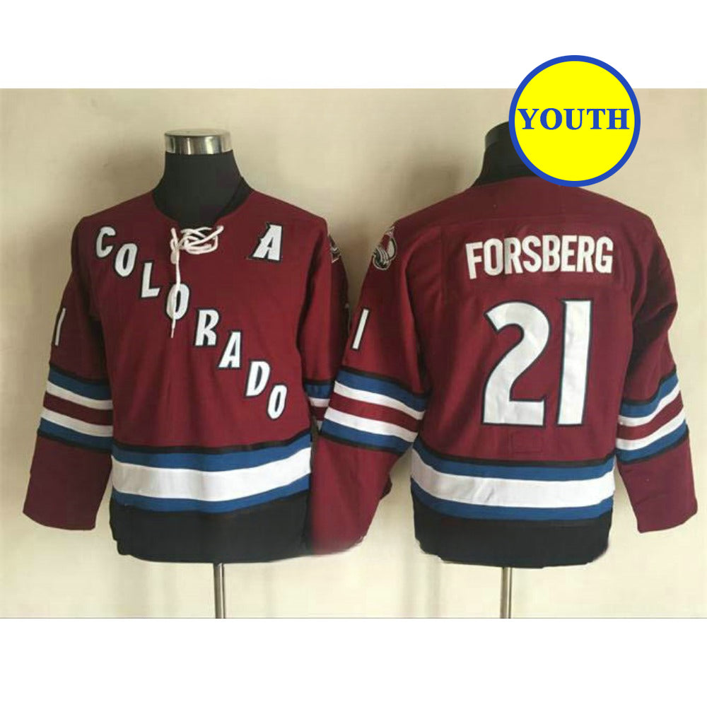 Custom Children Size Ice Hockey Jersey Boston Colorado Capital Penguin Duck for Youth