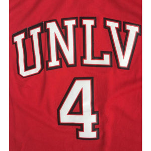 Larry Johnson #4 UNLV Rebels Retro Basketball Jersey Red