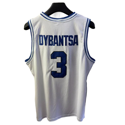 Custom BYU AJ Dybantsa  #3 Brigham Young University College Basketball Jersey White