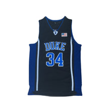 Load image into Gallery viewer, Duke #34 Wendell Carter Black Embroidered Basketball Jersey