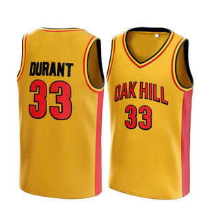 Kevin Durant #33 Oak Hill Academy High School Basketball Jersey