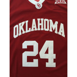 Oklahoma Sooners #24 Buddy Hield Red Basketball Jersey - College Fan Gear
