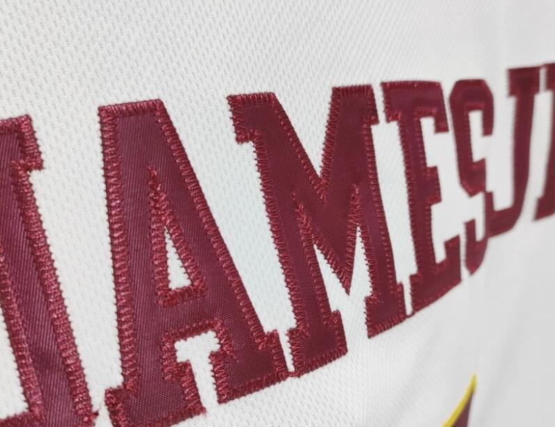 Bronny James JR.  6 USC College Basketball Jersey Embroidery White