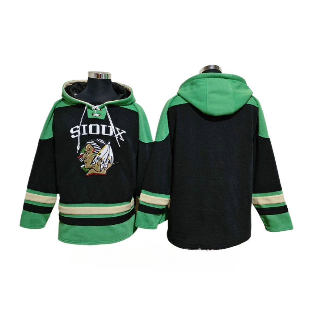 North Dakota Ice Hockey Jerseys Fighting Sioux Hockey Jersey 3 Colors Men Size