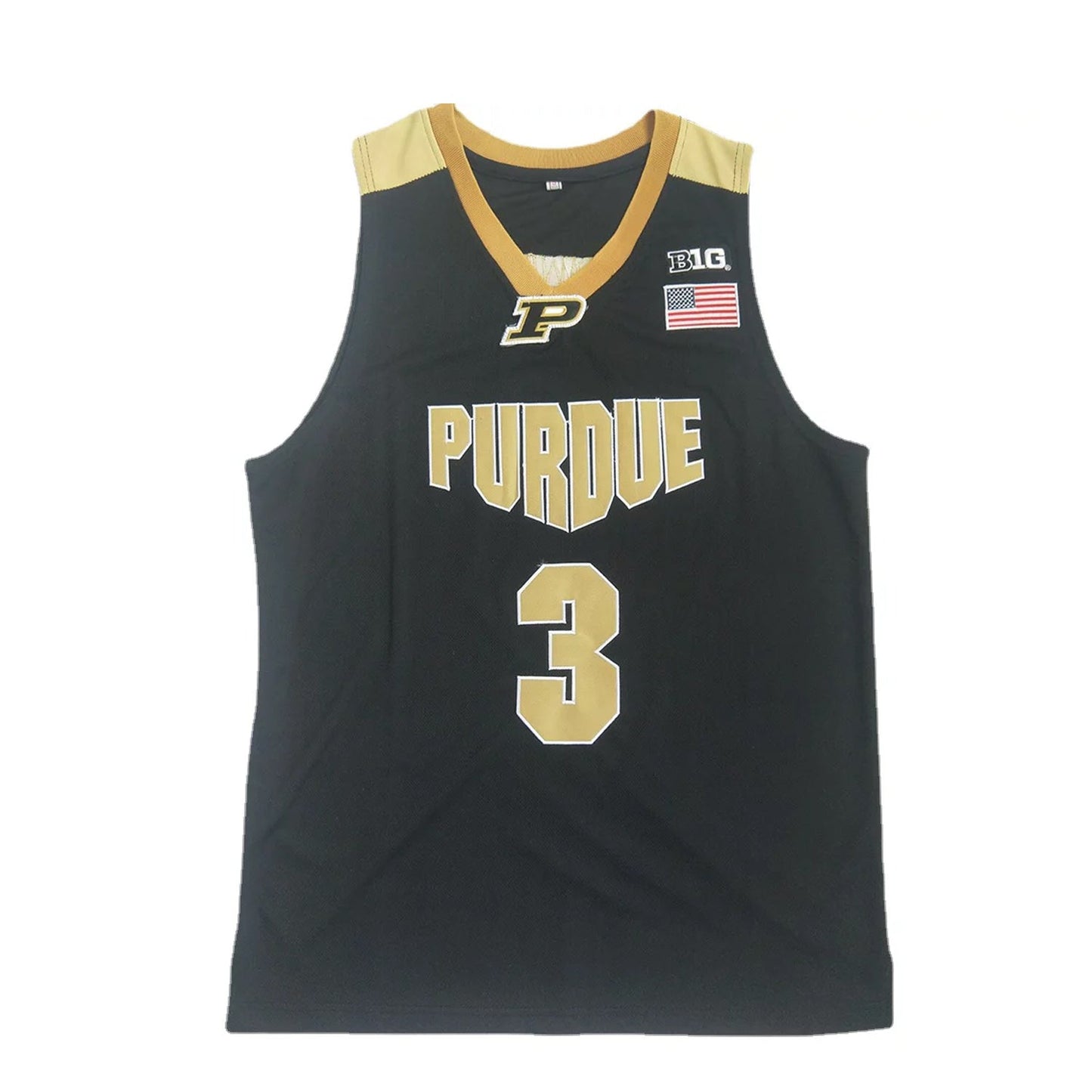 Carsen Edwards #3 Purdue Custom Retro Men Basketball Jersey Stitched  - Black/White