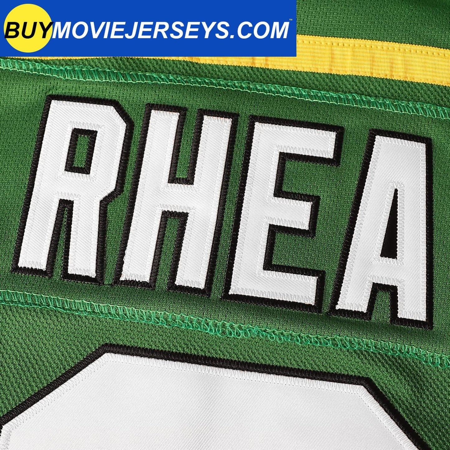 Ross The BOSS #3 Rhea ST John's Shamrocks Ice Hockey Jersey Green Color