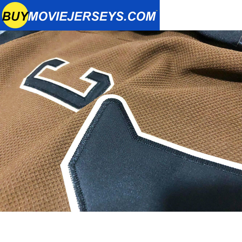 Mystery Alaska Movie John Biebe Captain #10 Hockey Jersey – BuyMovieJerseys