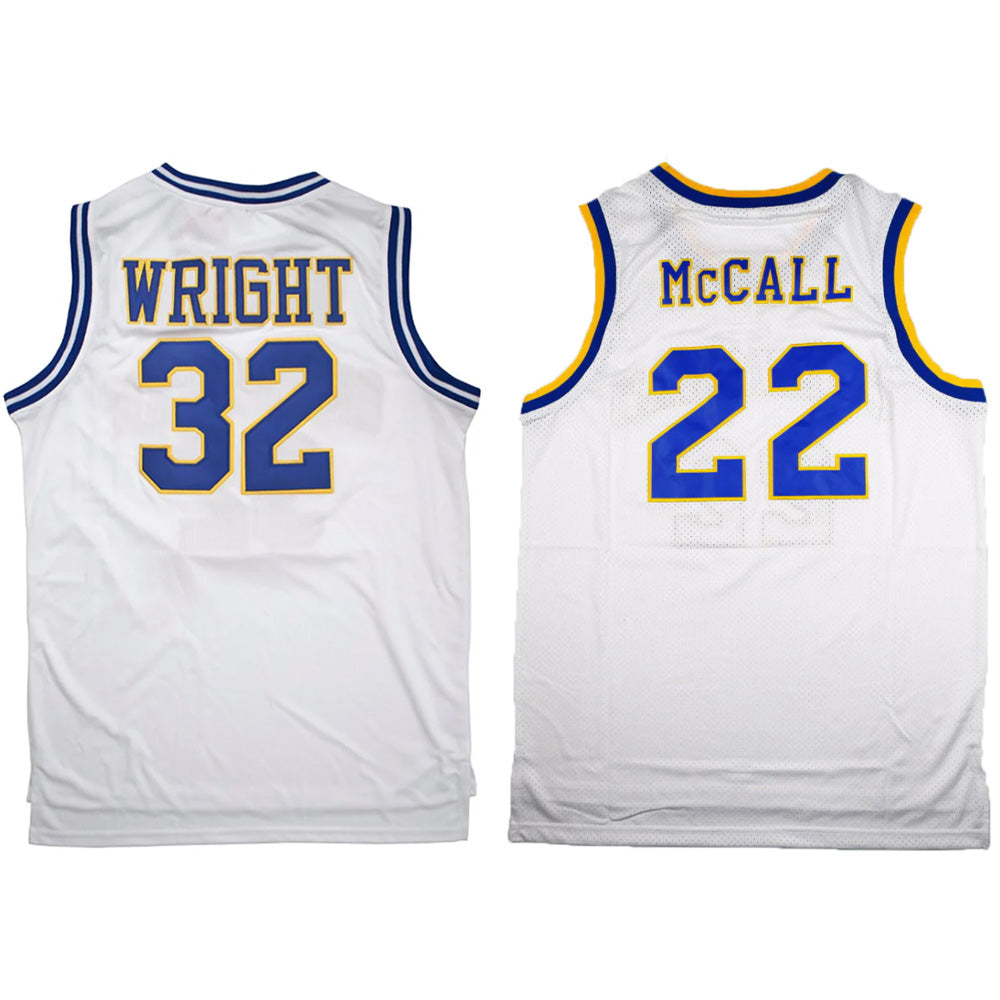 Love & Basketball Quincy McCall #22 Jersey Monica Wright #32  Basketball Movie Jersey