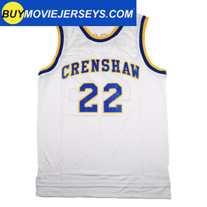Love and Basketball Quincy McCall #22 Basketball Movie Jersey