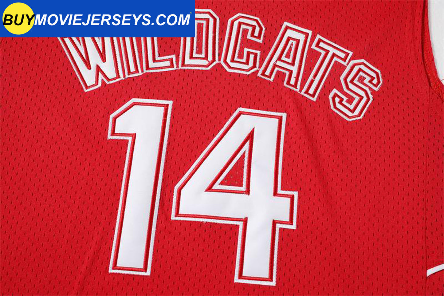 Zac Efron #14 Troy Bolton Wildcats High School Musical Basketball Jersey