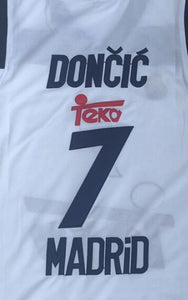 LUKA DONCIC #7 MADRID Teka Basketball Jersey