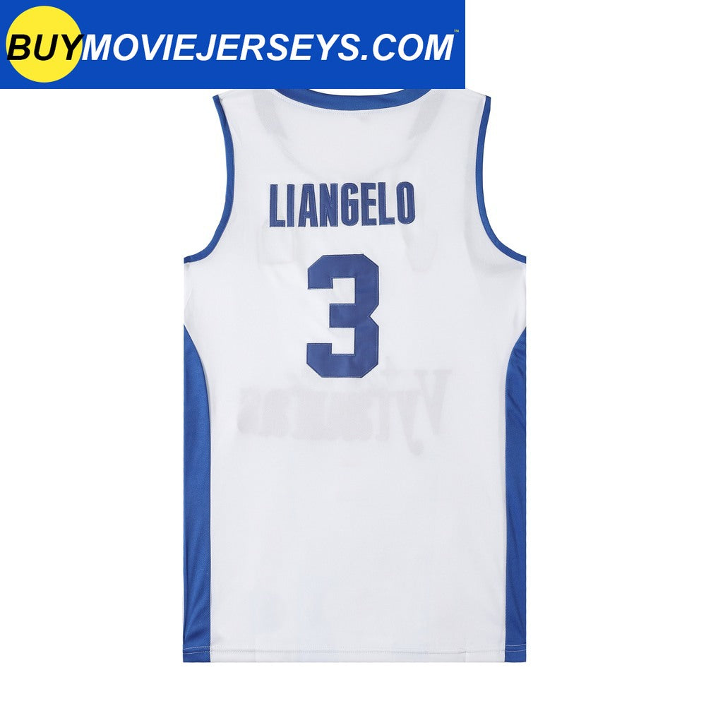 LaMelo Ball #1 LiAngelo Ball #3 Lithuania Vytautas Jersey Ball Brothers Throwback Jersey