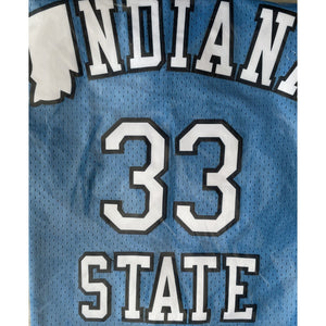 Larry Bird #33 Indiana State Basketball Throwback Jersey