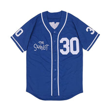 Load image into Gallery viewer, The Sandlot Benny Rodriguez #30 Men Stitched Movie Baseball Jersey Blue Color