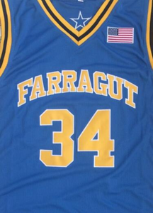 Kevin Garnett #34 High School Basketball Jersey Farragut