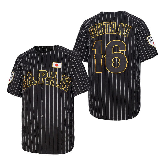 Japan Baseball Jersey #16 Shohei Ohtani Retro Jersey