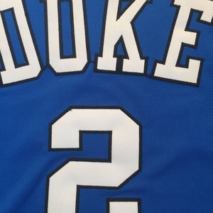 Vintage Cam Reddish #2 Duke College Basketball Jersey -Blue