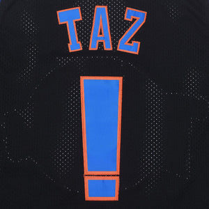 Space Jam Basketball Jersey Tune Squad # ! TAZ Black Color