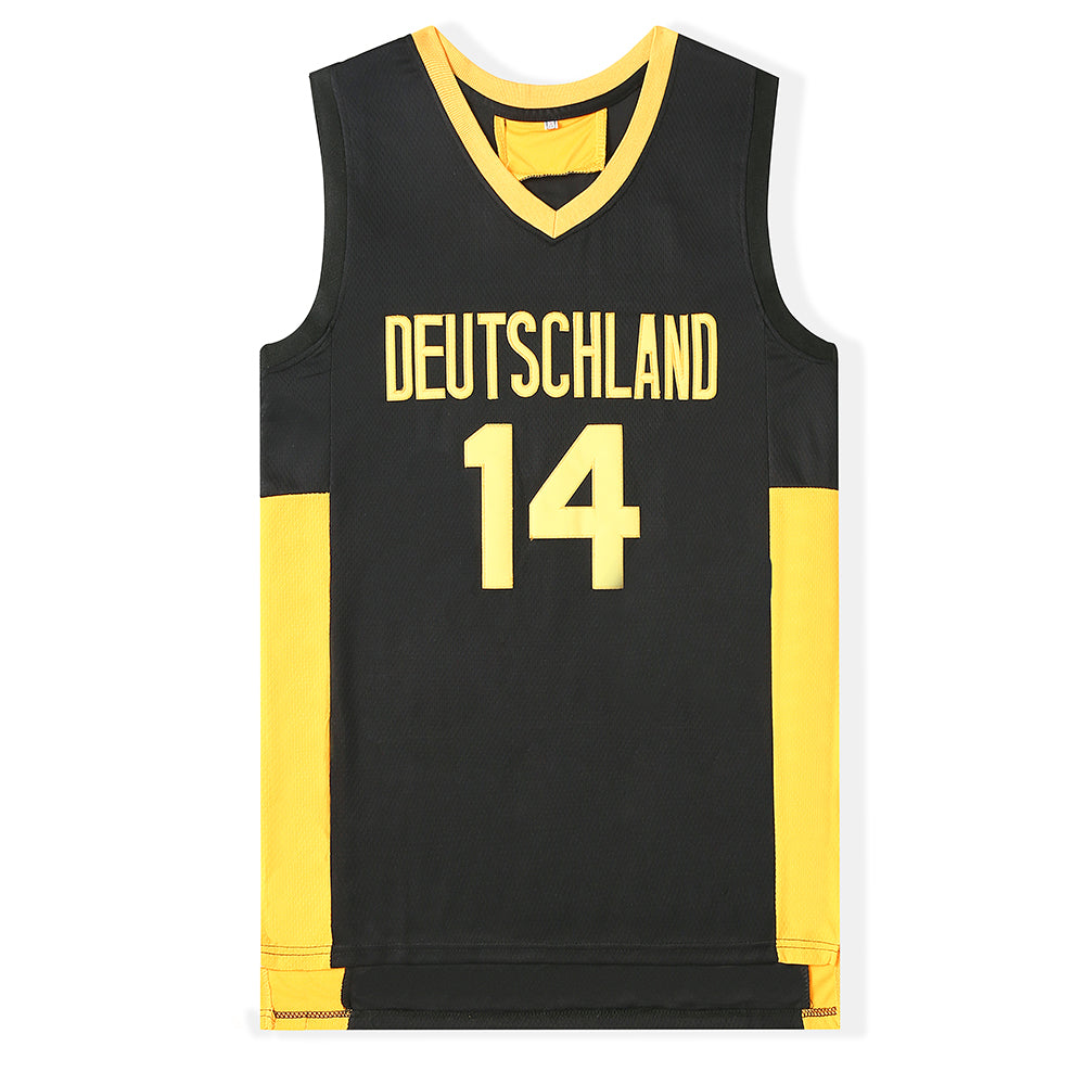 Dirk Nowitzki #14 Wurzburg Germany Basketball Jersey