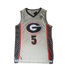 Load image into Gallery viewer, Anthony Edwards #5 Georgia Basketball Jersey College - Gray