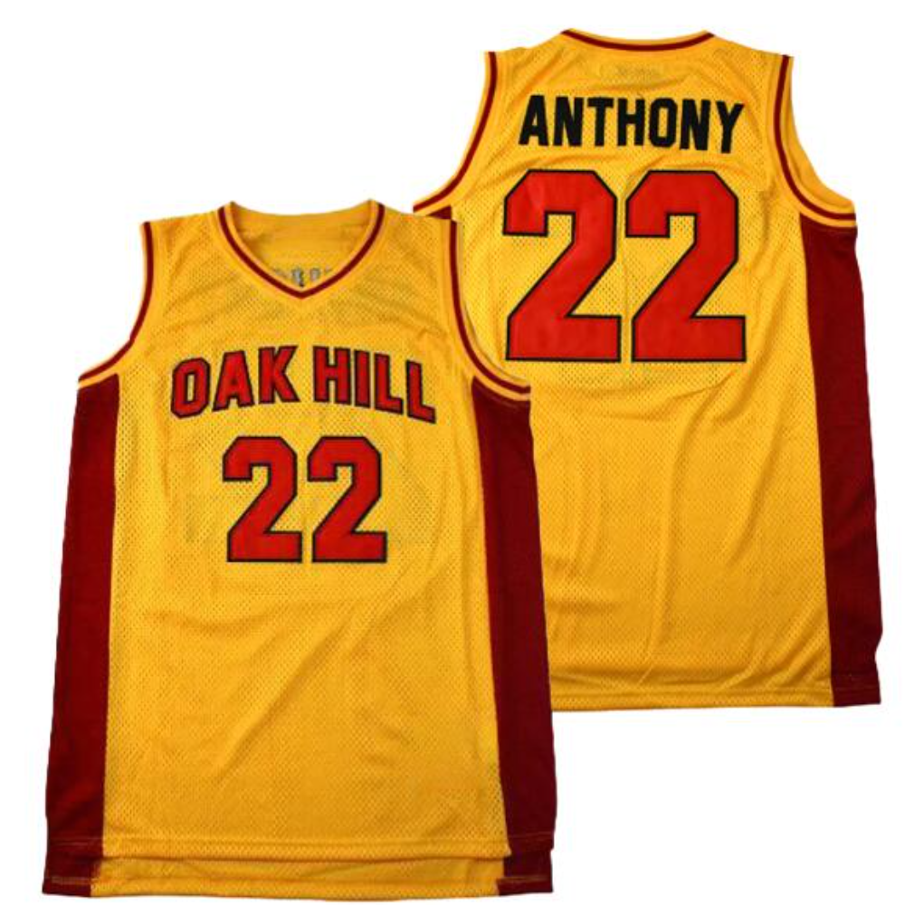 Carmelo Anthony #22 Oak Hill High School Basketball Jersey Two Colors