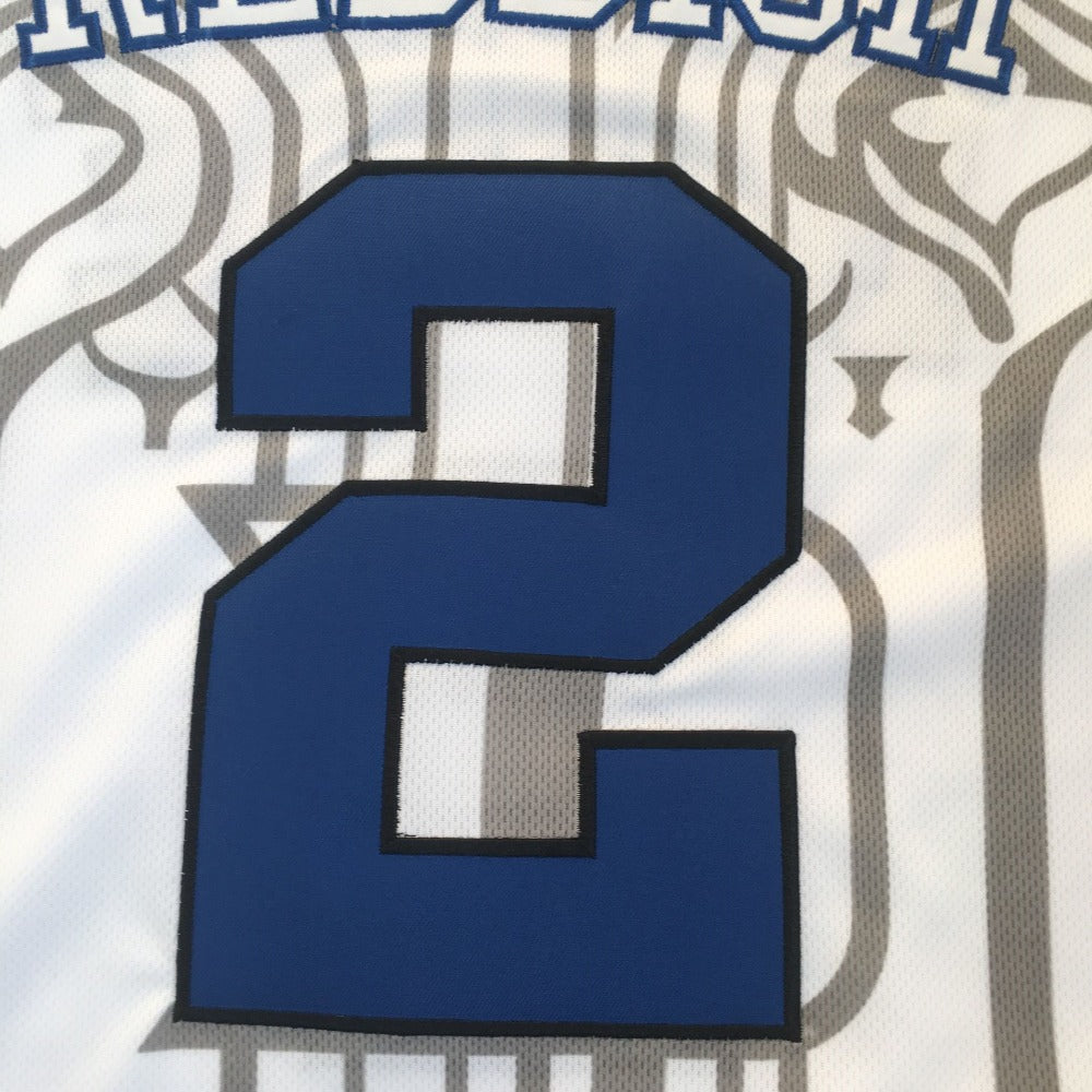 Vintage Cam Reddish #2 Duke College Basketball Jersey -White Embroidered