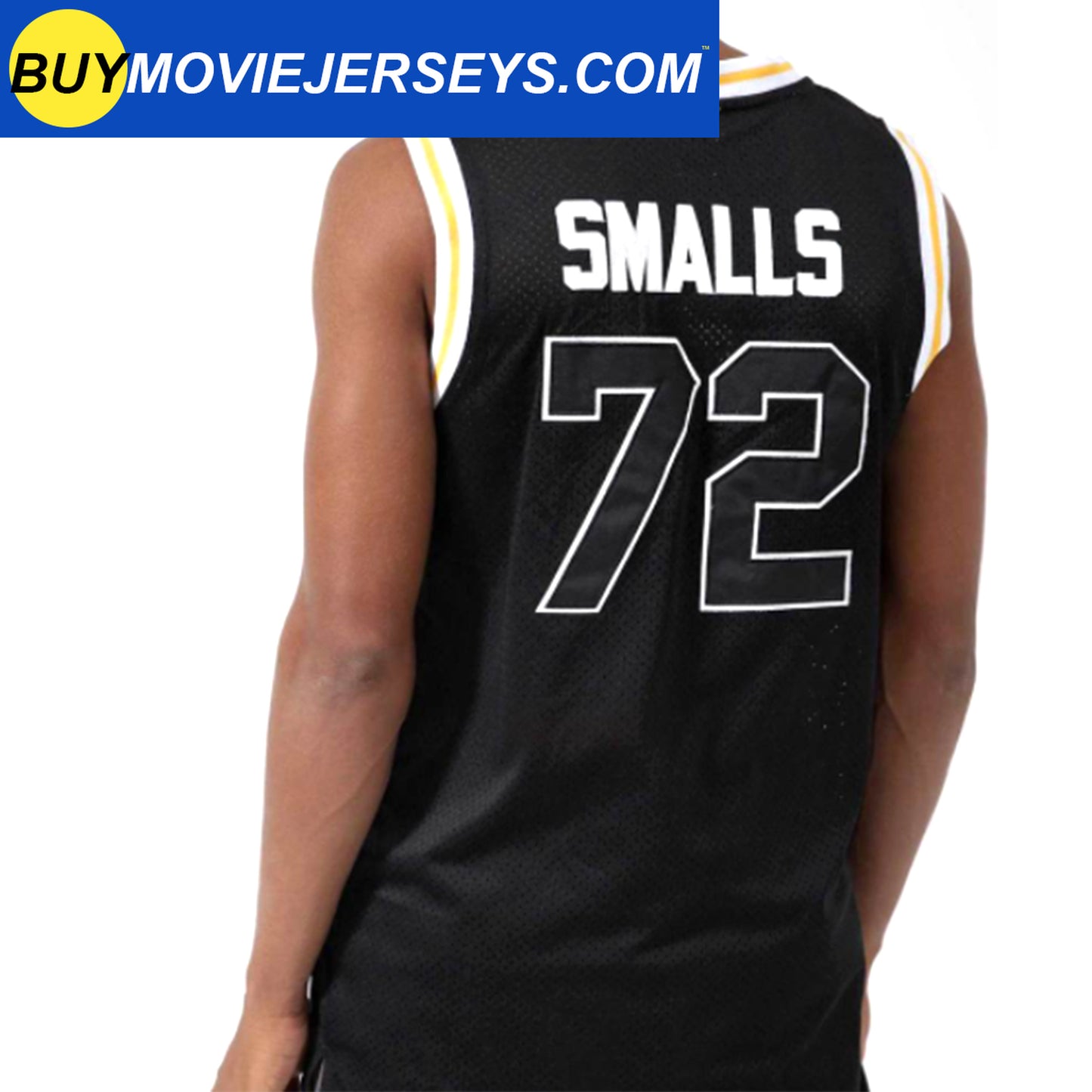 Biggie Smalls Notorious B.I.G. Bad Boy #72 Juicy Video Basketball Jersey Black Color