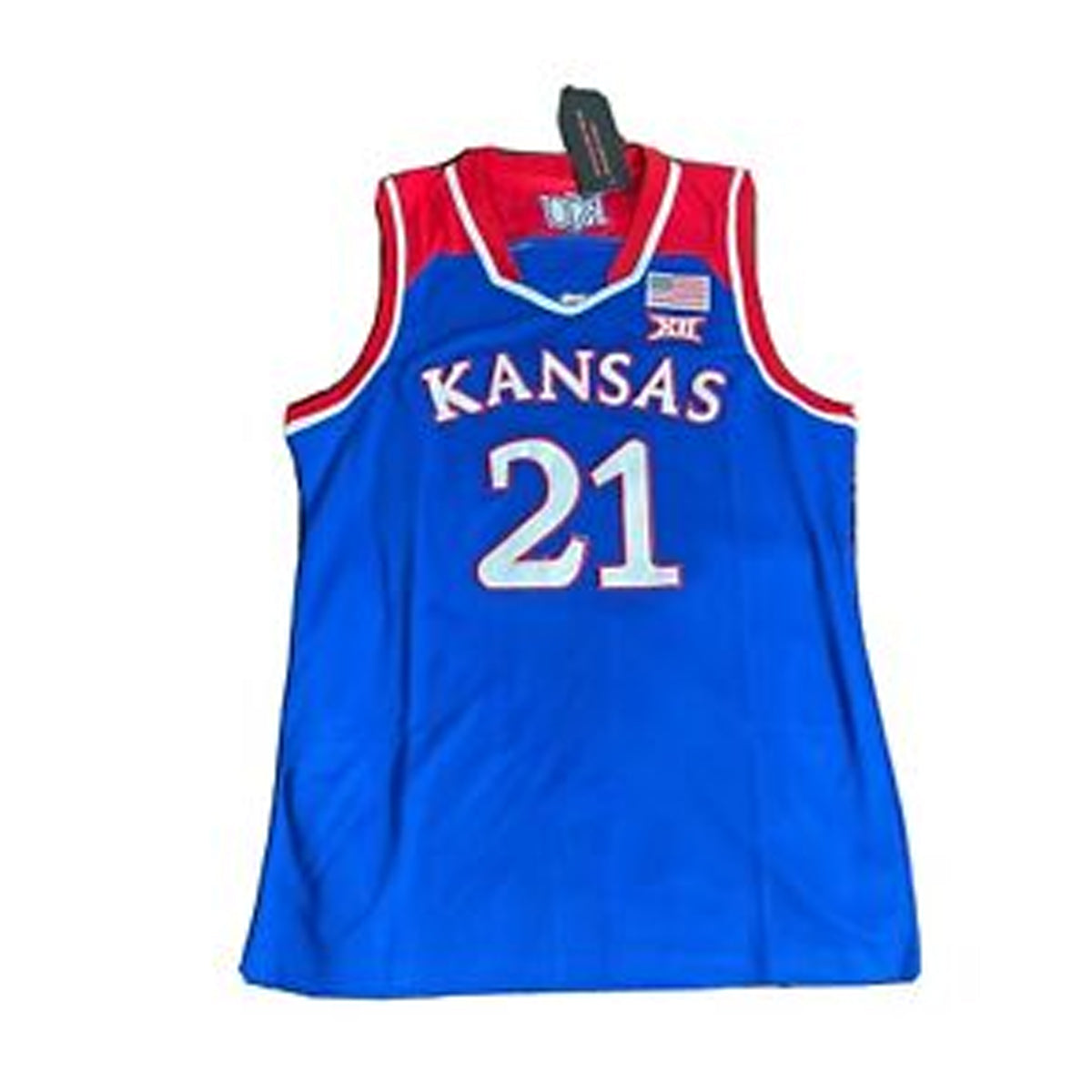 Joel Embiid #21 Kansas College Basketball Jersey