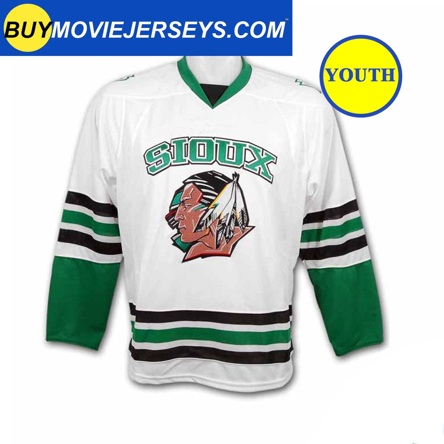 North Dakota Ice Hockey Jerseys Fighting Sioux Hockey Jersey Youth Kid Size