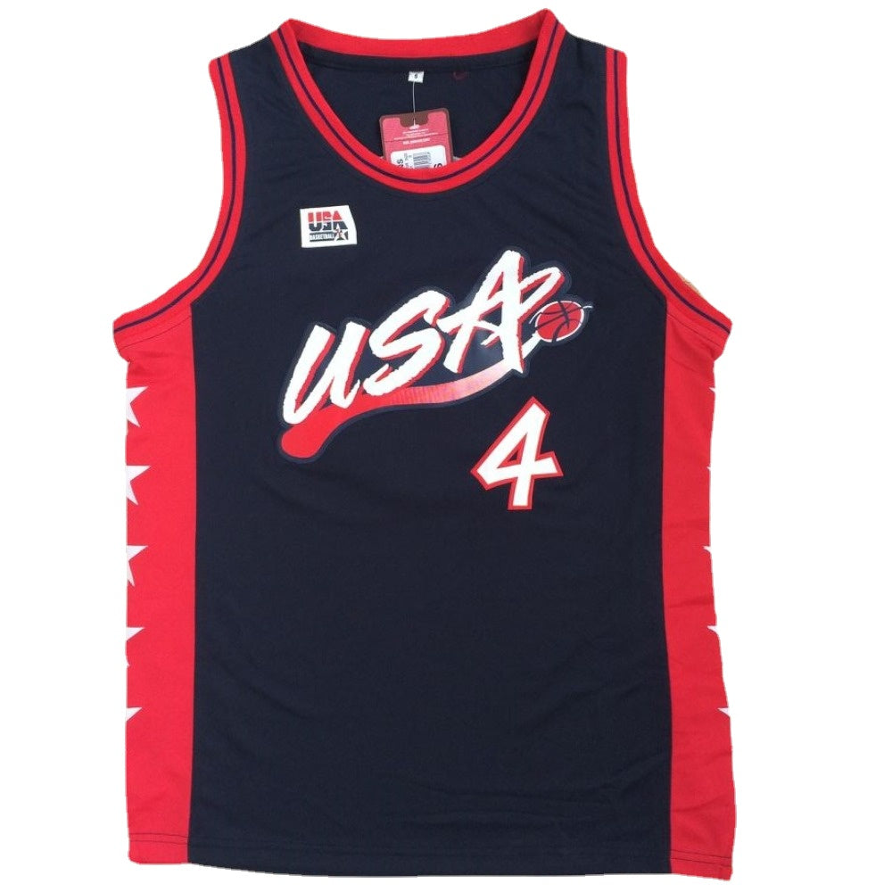 Charles Barkley #4 USA Dream Team Basketball Jersey Black