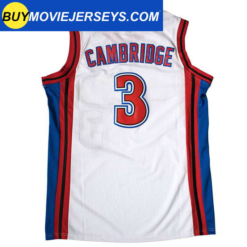 Like Mike Knights Basketball Calvin Cambridge #3 Basketball Movie Jersey