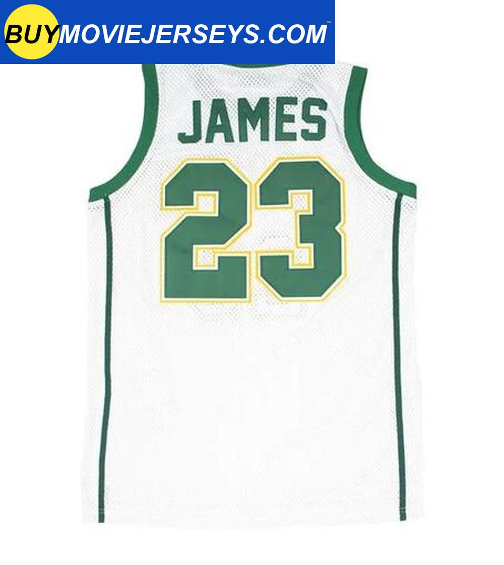 Lebron James High School Jersey - Irish Basketball Jersey