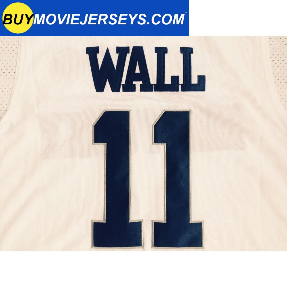 John Wall #11 Kentucky Basketball Jersey College Jerseys White Stitched